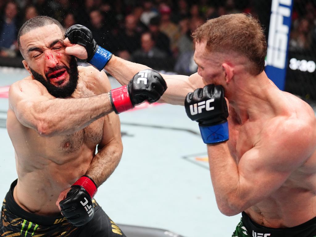 JDM joins Alex Volkanovski and Robert Whittaker as Aussie UFC champions. Picture: Chris Unger/Zuffa LLC