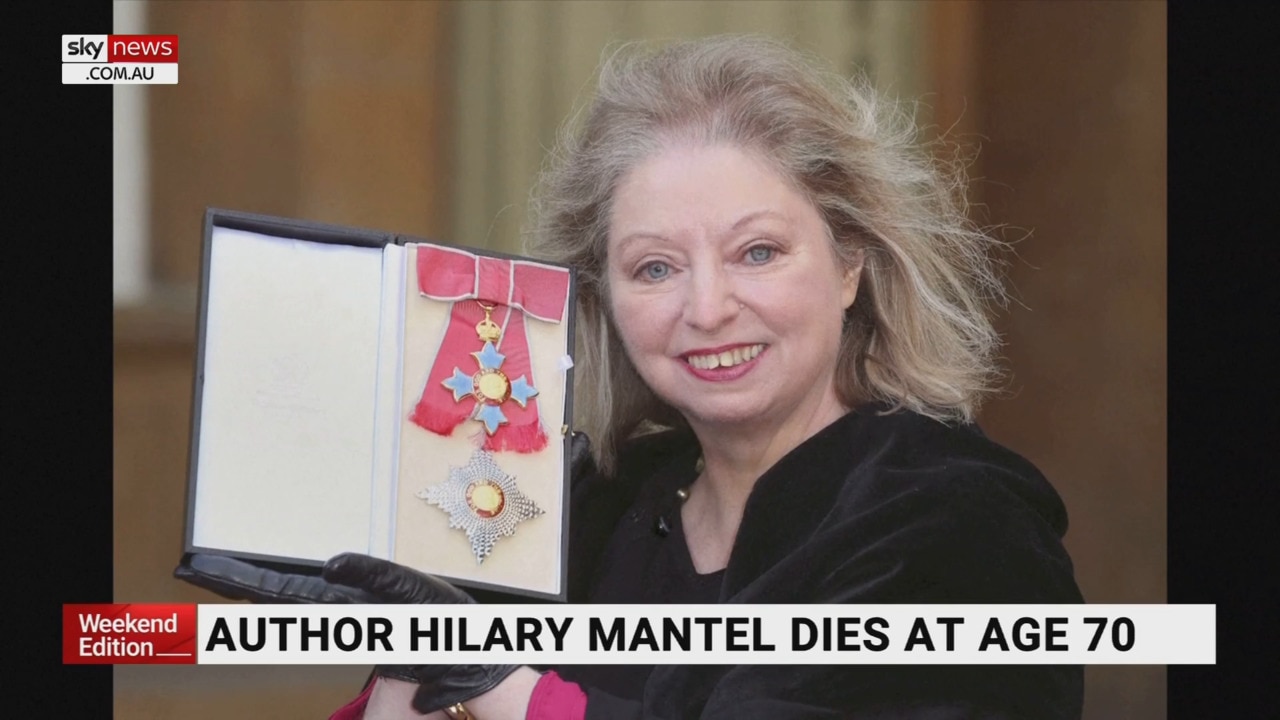 British author Hilary Mantel dies aged 70