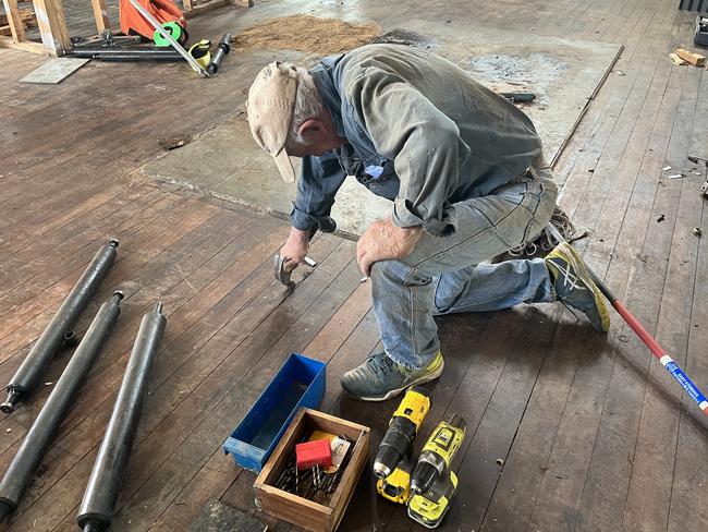 The project to convert the Chinchilla News building into a microbrewery is an extension of the Convent Brew Club, a hobby brewing club started by a group of local school teachers two years ago.