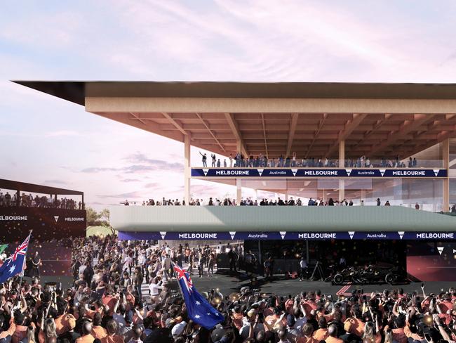 ‘World class’ $350m upgrade for Melbourne’s home of Formula 1