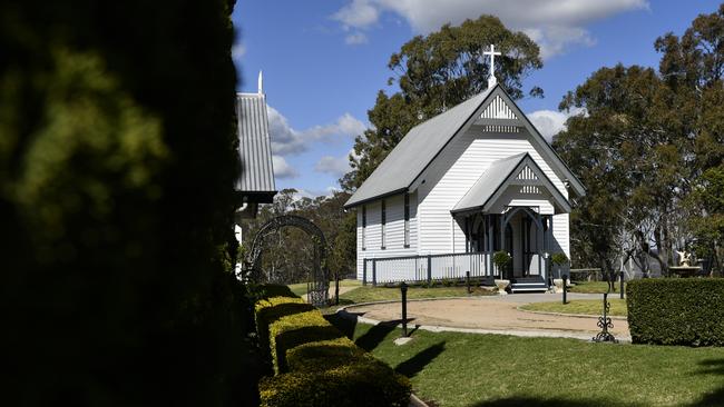 Preston Manor and Village Chapel, Thursday, July 25, 2019.