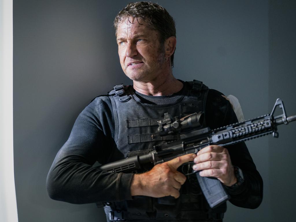 Gerard Butler in a scene from Angel Has Fallen.