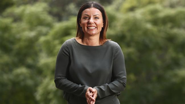 Financial commentator Effie Zahos said first homebuyers were better off using smaller deposits and getting into the market sooner. Picture: John Appleyard