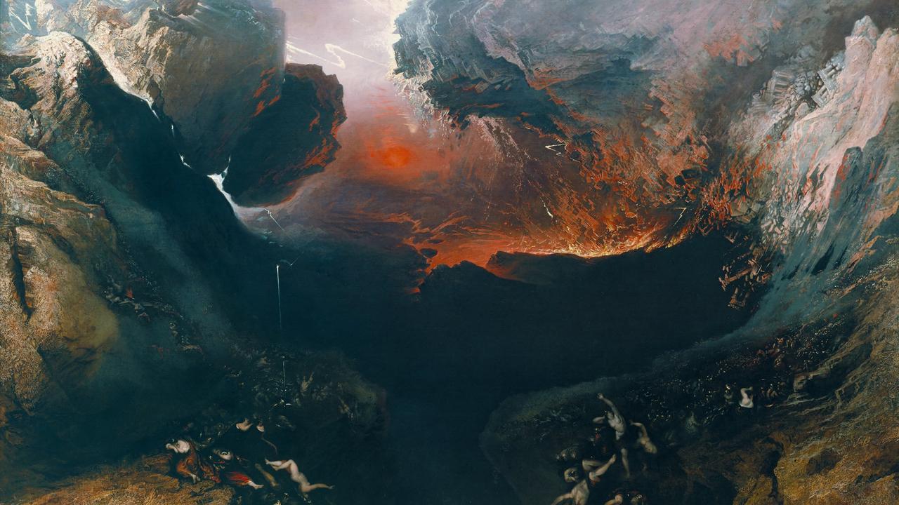 The Great Day of His Wrath by John Martin. Tate London