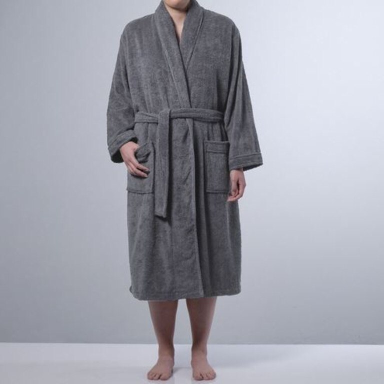 Lusso Unisex Cotton Terry Bathrobes. Picture: Canningvale.