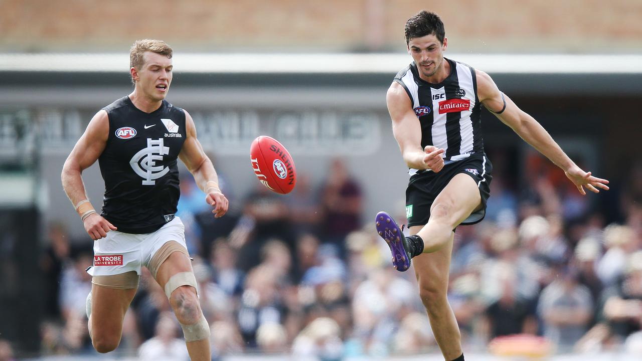 Scott Pendlebury averaged 117 SuperCoach points from his two JLT Series games.