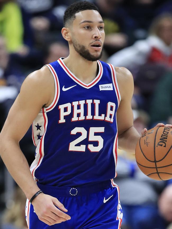 Aussie NBA player Ben Simmons.