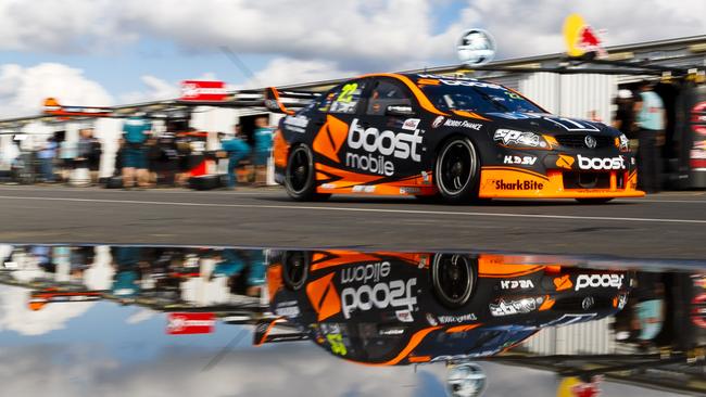 A supplied image of James Courtney of Walkinshaw Racing during the Winton SuperSprint, at the Winton Motor Raceway, Winton, Victoria, Saturday, May 20, 2017. (AAP Image/Mark Horsburgh) NO ARCHIVING, EDITORIAL USE ONLY