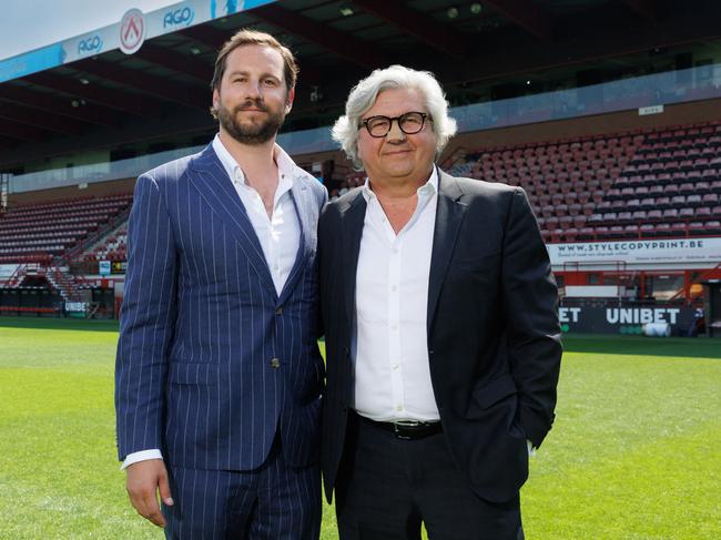 Mikhail Kaminski and Maciek Kaminski have saved struggling A-League club Western United with a $100 million investment. Picture: AFP