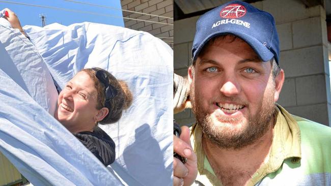 Nicole Daly and Jeremy Josefski, who were killed in a tragic accident in 2015. Picture: Renee Pilcher