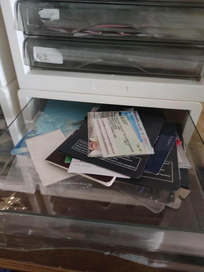 Chinese security officials ransacked her apartment looking for evidence.