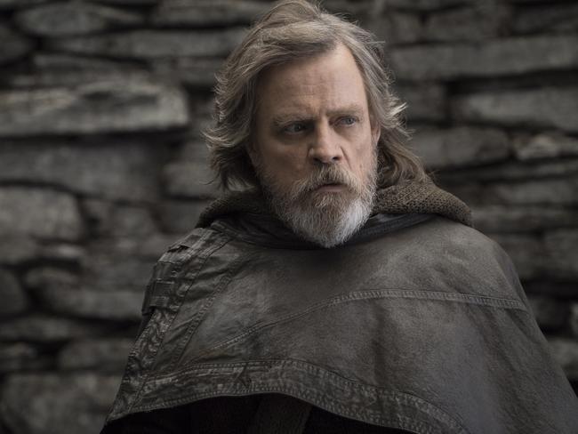 The Last Jedi: Mark Hamill reveals gun control Luke Skywalker backstory ...