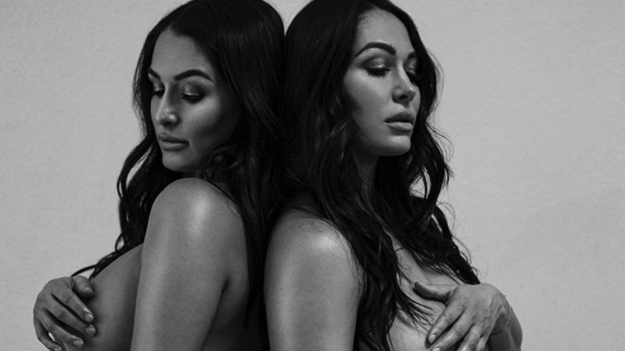 Wwe Sex Nikhi Bella Hd - WWE stars Nikki and Brie Bella post Instagram nude preg ancy photos |  news.com.au â€” Australia's leading news site