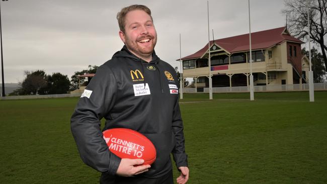 Hobart Football Club president Josh Munting. Picture: Kenji Sato