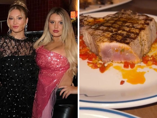 Restaurant responds to influencers’ over ‘worst $3K meal ever’ video. Picture: Instagram/TheVIPList