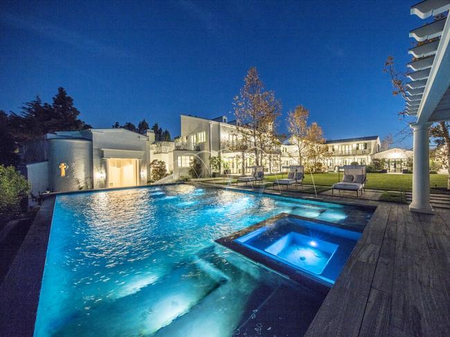 The Beverly Hills home Packer bought from actor Danny DeVito and has now sold as part of his decision to quit California.