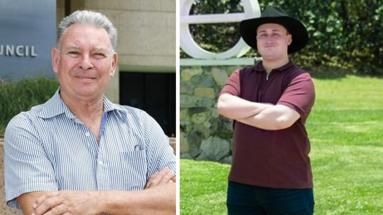 Candidates for Division 1, Paul Jacob and Division 2, Jai Philpots, have joined forces in group called Change to contest Townsville's local government election. Pictures: Supplied.