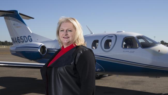 Bankstown Airport CEO Lee de Winton. Picture: Melvyn Knipe