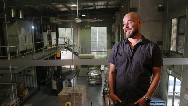 Zarraffa's coffee founder Kenton Campbell. Picture: Glenn Hampson.