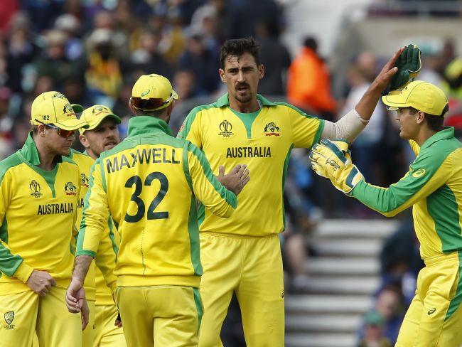 Mitchell Starc is now equal-second on Australia’s list of World Cup wicket takers, level with Brett Lee on 35 scalps.