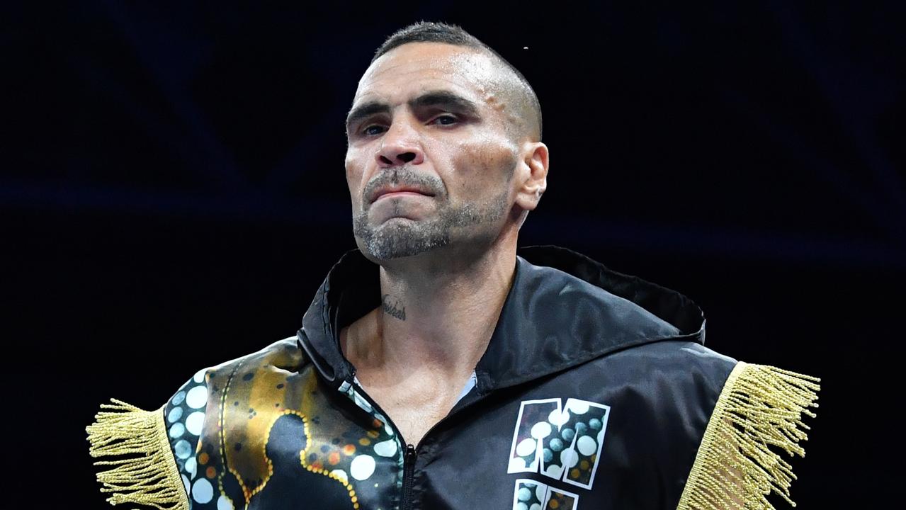 Anthony Mundine has taken the gloves back off the shelf.