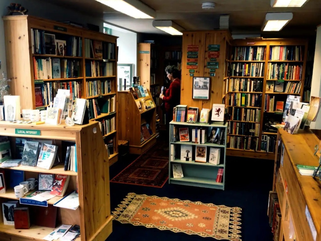 The twist is guests also have to work at the bookstore – but it’s all part of the fun and the reason why the listing is in such high demand. Picture: Airbnb