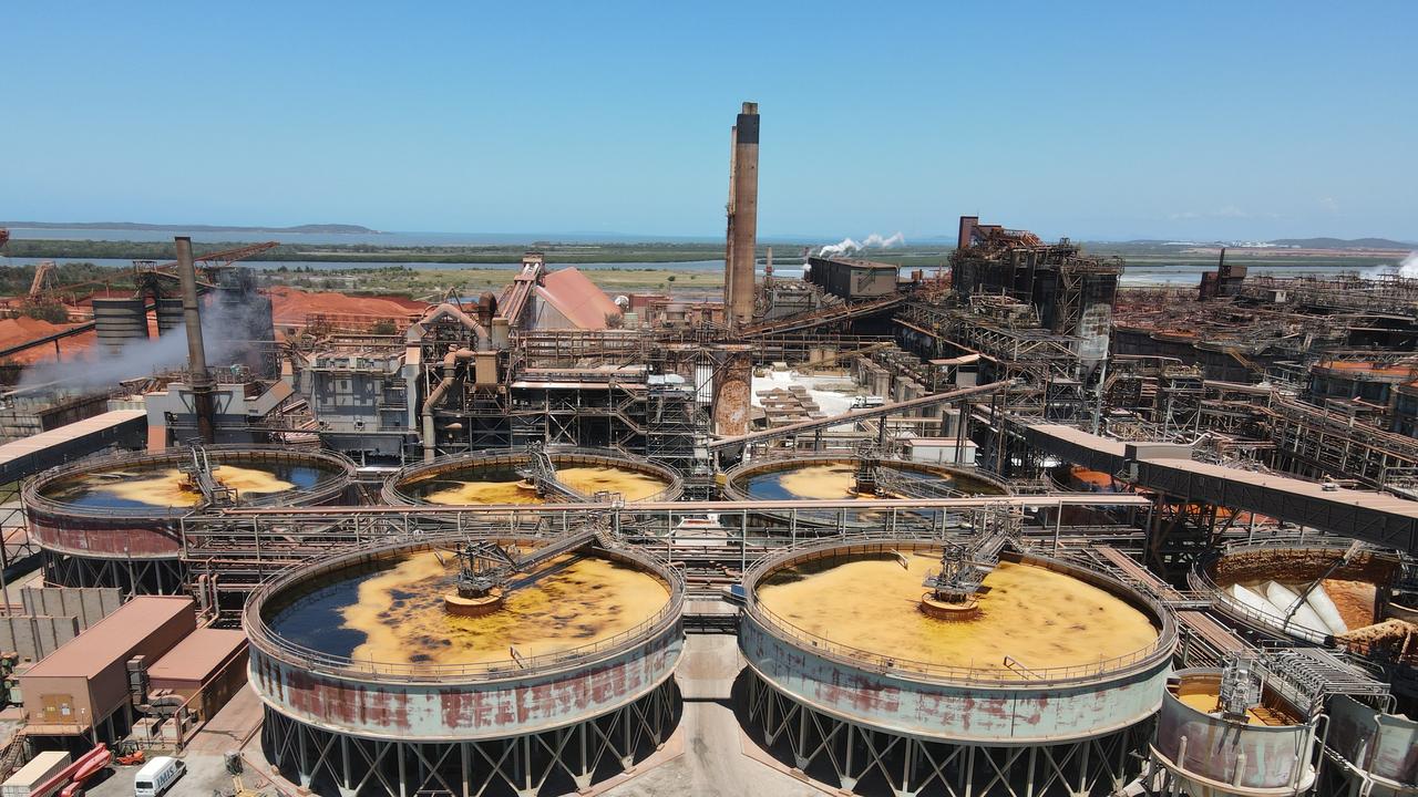 Queensland Alumina Limited Gladstone. Picture: DJI Mavic Air 2