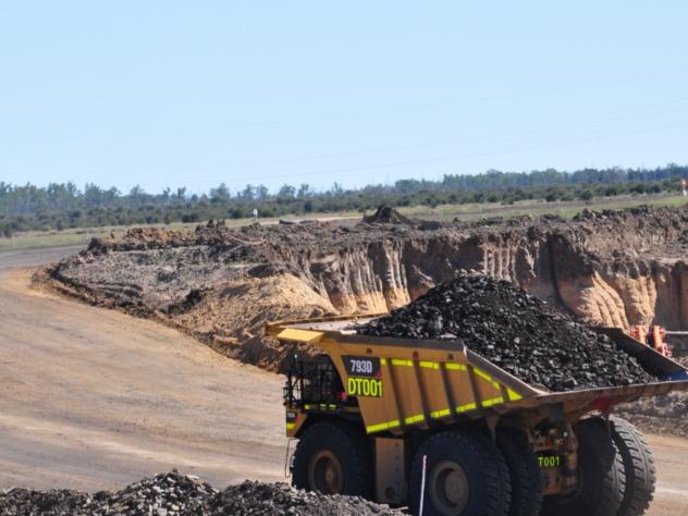 The Baralaba North Coal mine just outside Baralaba. Picture: Cockatoo Mines