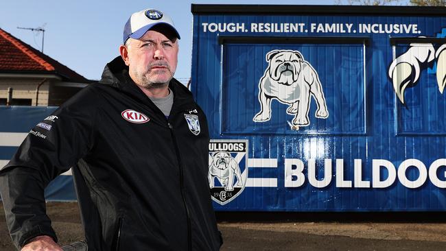 Bulldogs coach Dean Pay knows the size of the task ahead. (Brett Costello)