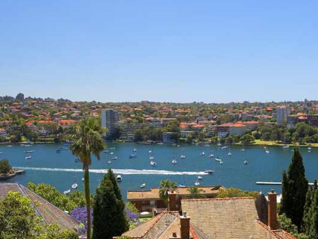 The view from Carabella Street, Kirribilli, Sydney.