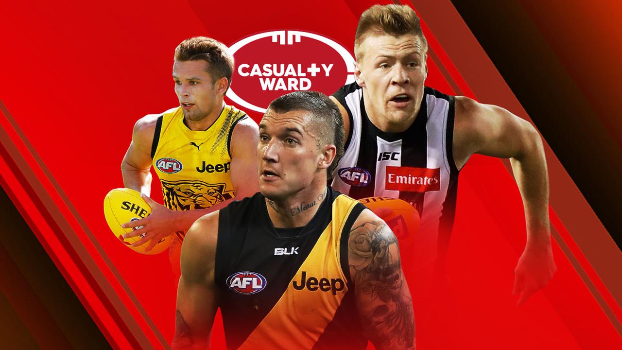 Casualty Ward: There are some injury clouds over star players.