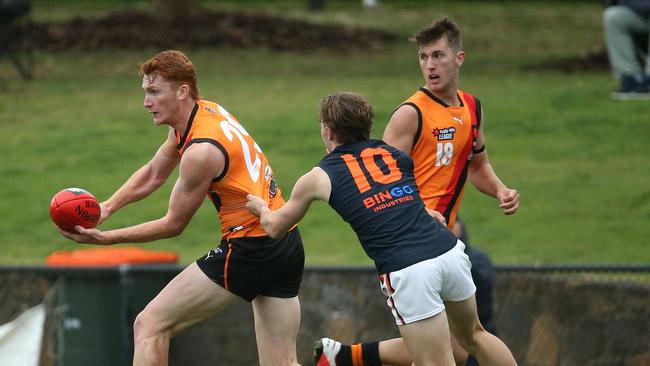 Joshua Misiti had a good game for Calder Cannons in Round 1. Picture: Hamish Blair