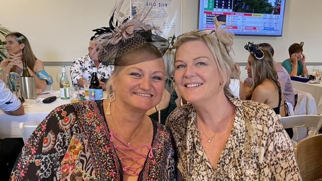 Melbourne Cup in Port Macquarie: Amanda Johnston and Michelle Mugeng at Tacking Point Tavern.