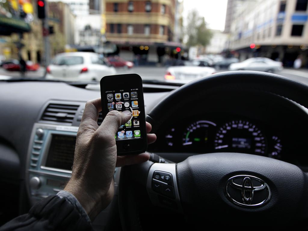 Drivers caught using their phones will now cop five demerit points and a $337 fine.