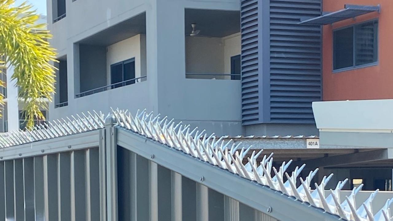 Security measures at 65 Progress Drive Nightcliff.