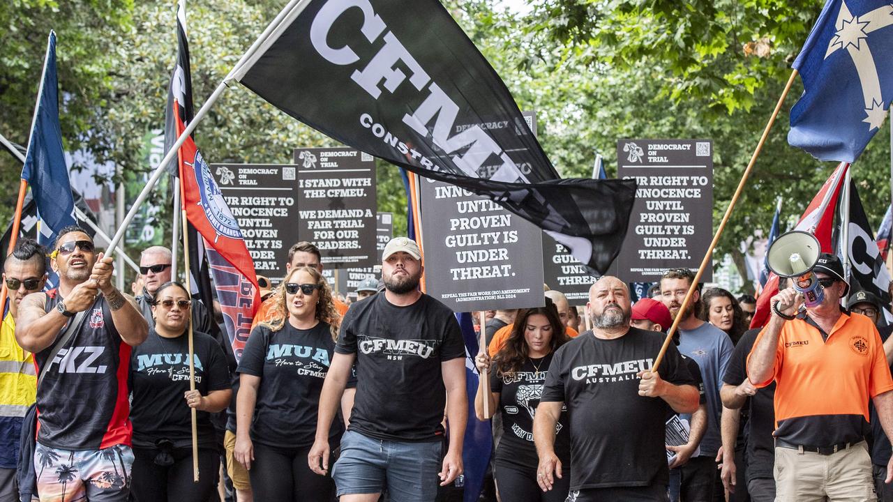 Peter Dutton has blamed the CFMEU for stalled productivity