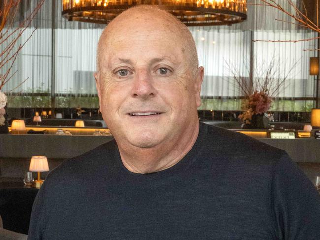 Lucas Restaurant boss Chris Lucas is opening two new restaurants inside a $1b new-build tower in Melbourne's CBD, set to open in 2026. Picture: Tony Gough
