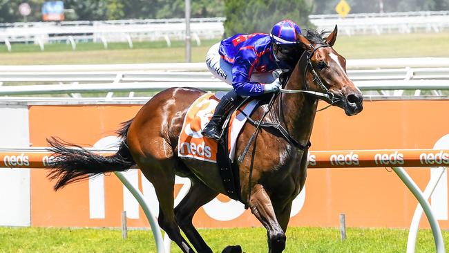 Ayrton didn’t let down favourite backers at Caulfield. Picture: Getty Images