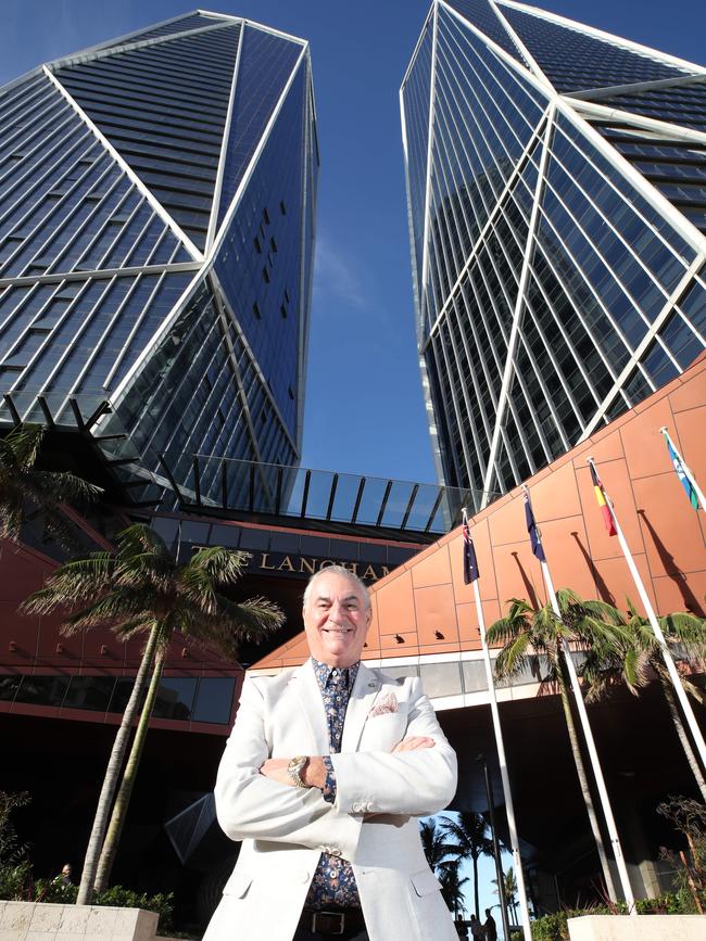 The Langham, Gold Coast, general manager John O'Shea. Picture: Glenn Hampson