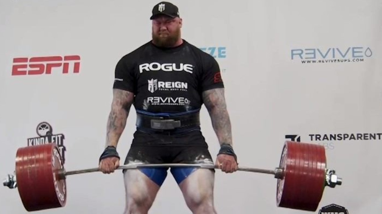 Game Of Thrones The Mountain Star Hafthor Julius Bjornsson Lifts World Record Deadlift Of 501kg Kidsnews