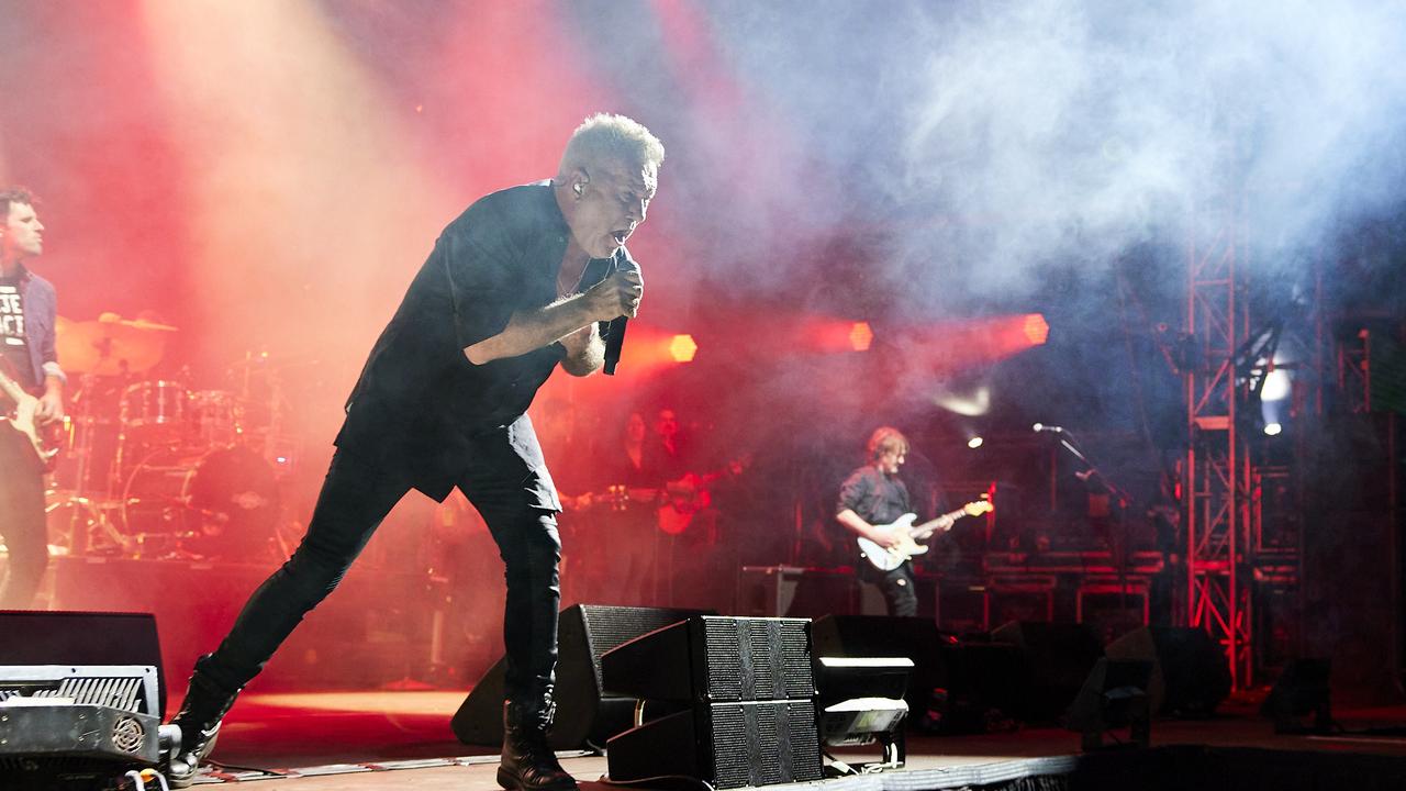 Jimmy Barnes performing for the crowd. Picture: SoCo Studios