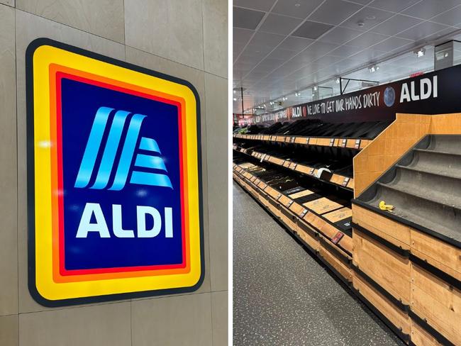 Reason Aldi shelves are bare