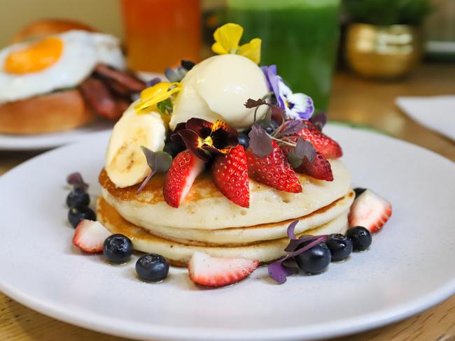 Pancakes at The Tramshed. Picture: Jenifer Jagielski