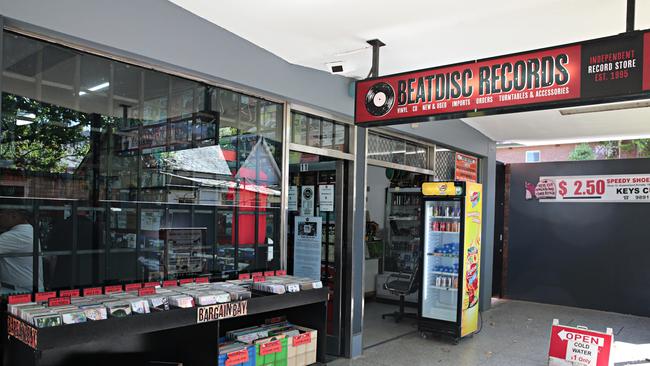 The record shop is tucked away in the Queensland Arcade. Picture: Adam Yip