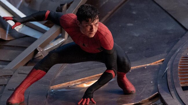 Tom Holland stars as Spider-Man in Spider-Man: No Way Home.