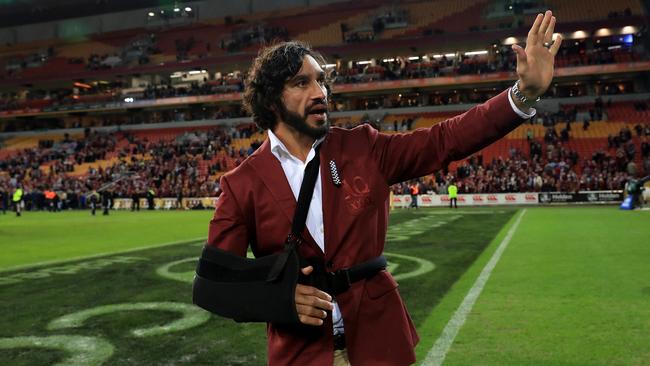 The Cowboys will find it tough without Johnathan Thurston. Picture: Adam Head