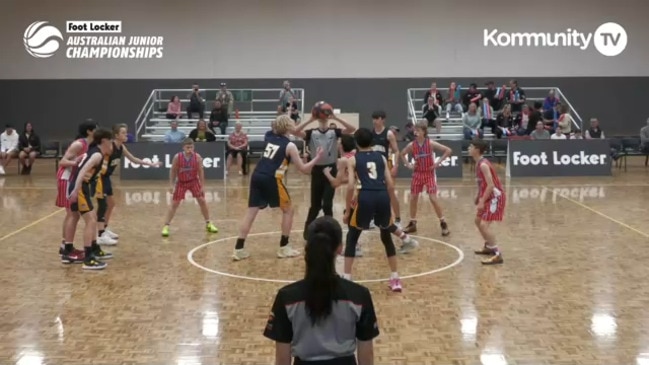 Replay: Basketball Australia Under-14 Club Championships - Canberra Gunners v South West Slammers (Boys, Shield)