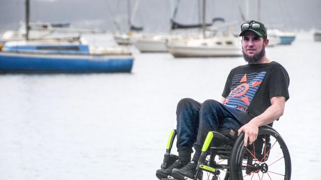 Jake Tasker didn’t realise he was insured until an accident found him in hospital. PICTURE: Elizabeth Fitzgerald.