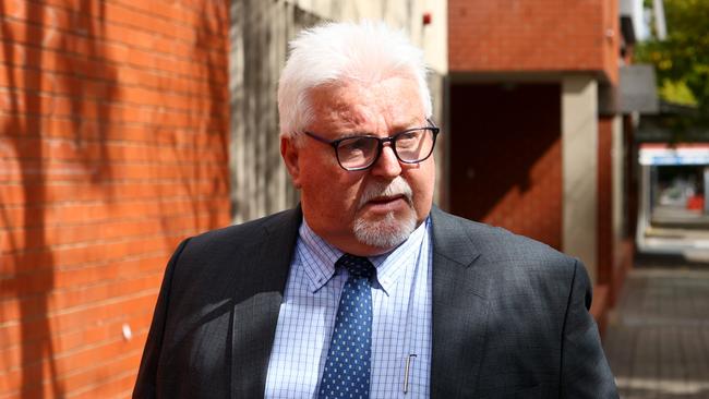 Andrew Williams, defence lawyer for the girl, asked Magistrate Micallef to close off the hearing from the media at the last appearance on April 12. Picture: NCA NewsWire / Kelly Barnes