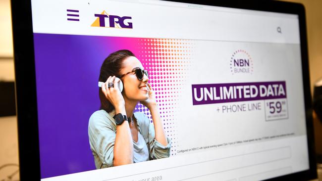 Aside from Telstra, TPG Telecom is considered to have the best fibre network in Australia. Picture: AAP